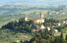 Lâu đài của dòng họ Guicciardini ở Tuscany