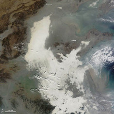 Ô nhiễm ở Trung Quốc nhìn từ không gian
