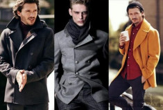 Pea coat và 4 cách phối đồ nam mùa đông 2013