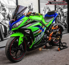 [PKL] Kawasaki Ninja 300 độ nổi bật với dàn option đồ chơi Biker