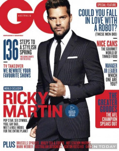 Ricky Martin phảng phất nét trầm mặc trên tạp chí GQ