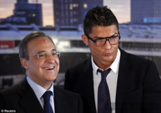 Ronaldo – Quý ông lịch lãm và sành điệu trong buổi ký hợp đồng mới