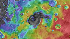 Siêu núi lửa trên sao Hỏa