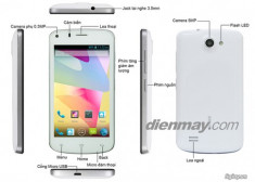 Smartphone 4 nhân Gionee P3- Màn không to nhưng giá rẻ và rất “ổn áp”