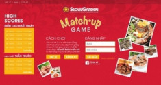 Thử tài trí nhớ cùng Seoul Garden Match-up Game