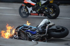 Tổng hợp các pha tai nạn moto PKL nguy hiểm 2015