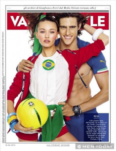 Vanity Fair Italia tung bộ ảnh mang đậm sắc màu World Cup