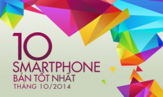 10 smartphone bán tốt nhất tháng 10/2014