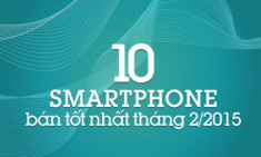 10 smartphone bán tốt nhất tháng 2/2015