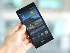 Ảnh smartphone mỏng nhất thế giới Huawei Ascend P6 tại VN