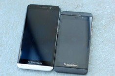Ảnh so sánh BlackBerry A10/Z30 với Z10