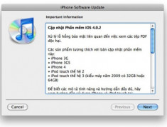 Apple ra firmware mới chặn JailbreakMe trên iPhone và iPad