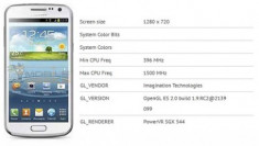 Galaxy Premier dùng vi xử lý lõi kép 1,5 GHz