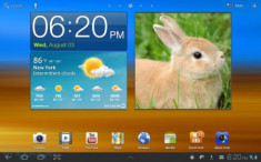 Giao diện TouchWiz UX trên Galaxy Tab 10.1