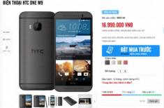 HTC One M9 chính hãng được rao giá gần 17 triệu đồng