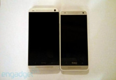 HTC One Mini màu bạc xuất hiện