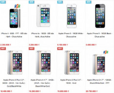 iPhone giá vài triệu đồng tràn ngập thị trường