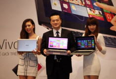 Laptop Windows 8 của Asus đổ bộ thị trường Việt