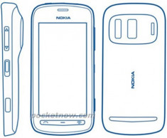 Lộ hình Nokia 803 trong tờ hướng dẫn sử dụng