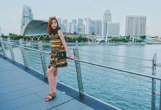 Nghe hoa hậu Kỳ Duyên tư vấn du lịch bụi 5 ngày ở Thái Lan và Singapore