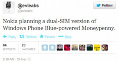Nokia sắp có điện thoại Lumia 2 SIM