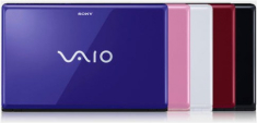 Sắc màu Sony Vaio CW