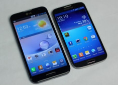 Samsung Galaxy S4 đọ dáng với LG Optimus G Pro
