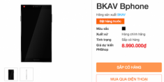 Smartphone của Bkav sẽ có giá tầm 13 triệu đồng