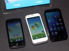 Xem ảnh thực tế loạt smartphone Haier mới ra mắt ở Việt Nam