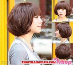 3 Kiểu tóc ngắn ngang vai đẹp 2016 Hàn Quốc cho nàng khuôn mặt dài