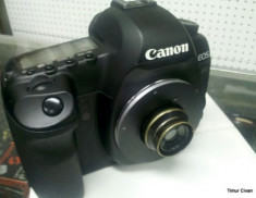 5D Mark II dùng ống kính hơn 100 năm tuổi quay video