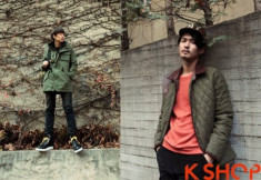 Áo khoác nam kiểu Hàn Quốc đẹp thu đông 2015 – 2016 gam màu thanh lịch