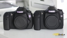 Canon 60D so dáng với ‘đàn anh’ 50D