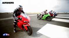 [Clip] Màn test tốc độ giữa 4 mẫu superbike đình đám nhất thế giới