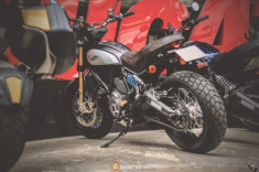 Ducati Scrambler độ siêu khủng của một biker Hà Thành
