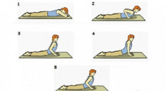 Hai bài tập yoga đơn giản giúp bụng phẳng eo thon