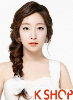 Những kiểu tóc tết cô dâu đẹp các sao Hàn Quốc 2016