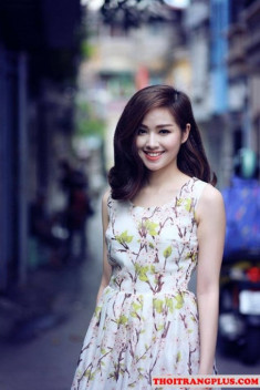 Những kiểu tóc uốn xoăn đẹp của Hot Girl Việt Tâm Tít 2016