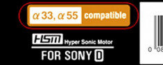 Ống Sigma chưa kịp tương thích với DSLR mới của Sony