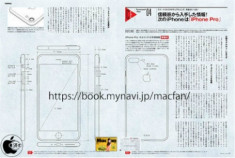 Bản thiết kế chi tiết iPhone 7 xuất hiện trên báo Nhật