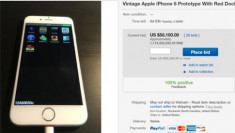 iPhone 6 bản thử nghiệm được trả giá hơn một tỷ đồng