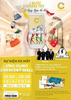 Ra mắt ứng dụng di động của Crescent Mall