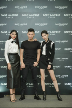 Fashionista Việt dự tiệc khai trương Saint Laurent tại TP HCM