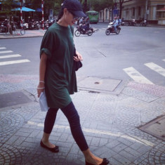 Huyền Trang mặc đẹp đúng chất fashionista
