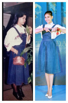 Trương May thích mặc đồ 30 năm trước của mẹ