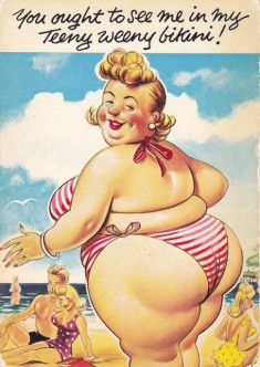 Xem các nàng béo chọn bikini tắm biển