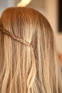 10 kiểu tóc đẹp đơn giản với kẹp ghim