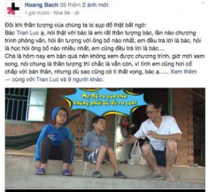 Hoàng Bách lên facebook “chê” Trần Lực không biết dạy con giới tính