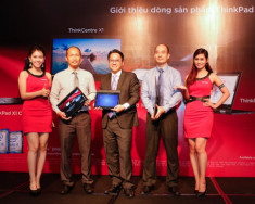 Lenovo ra mắt dòng máy tính X1 tại Việt Nam