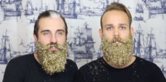 Trào lưu khó đỡ trên Instagram: Các quý ông để râu lấp lánh